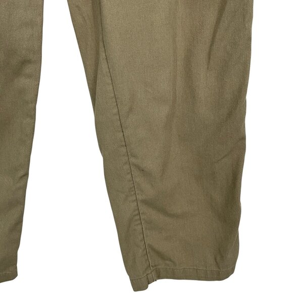 Christy Dawn Judene Pants Stone Size 2 Pleated Tan Olive - Picture 4 of 10